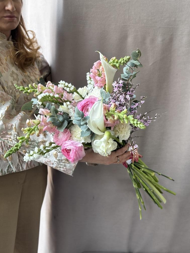 Современный свадебный букет №1319