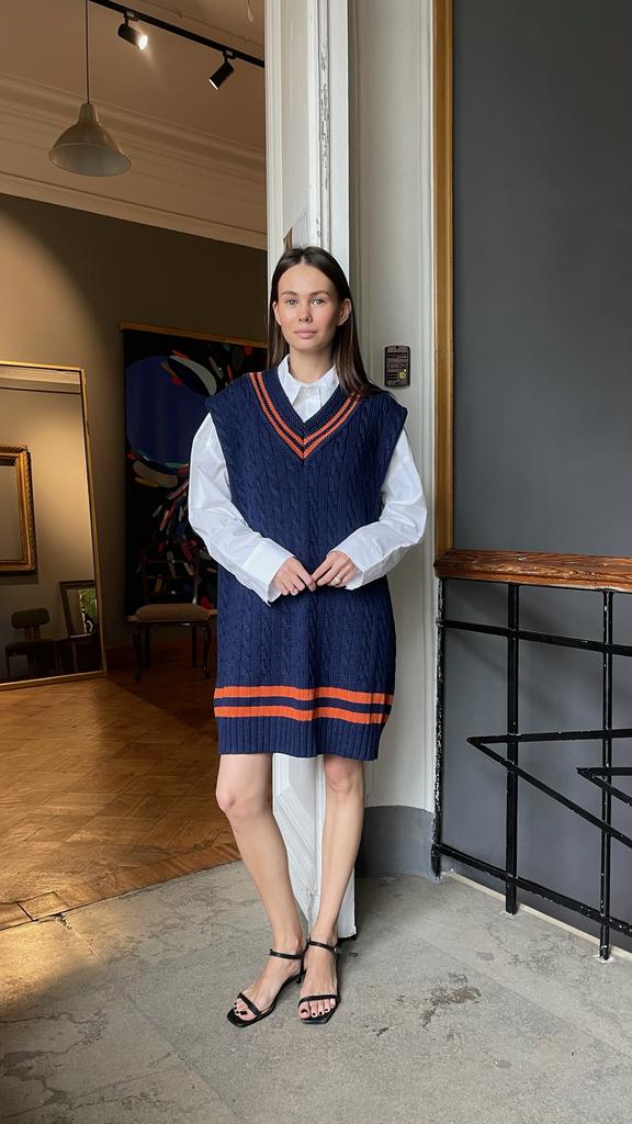 Удлиненный жилет-платье Maison Margiela, XS