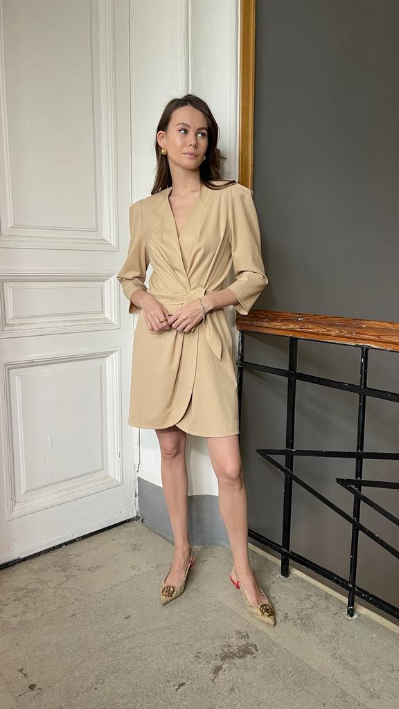 Платье 12storeez песочное, S