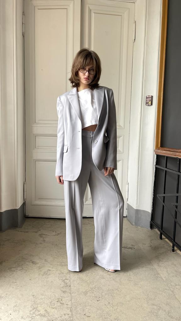 Костюм Lesya Nebo серо-голубой, XS