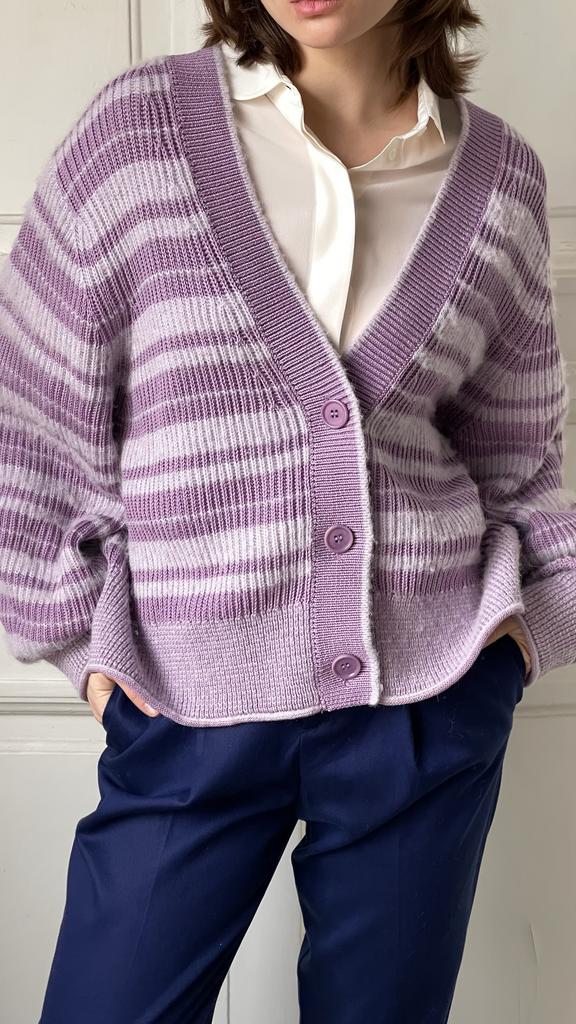 Кардиган COS лиловый, L