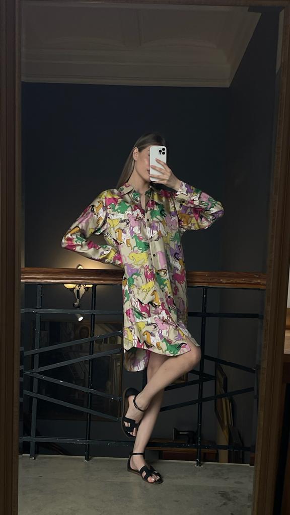 Платье Zadig&Voltaire лошадки, M