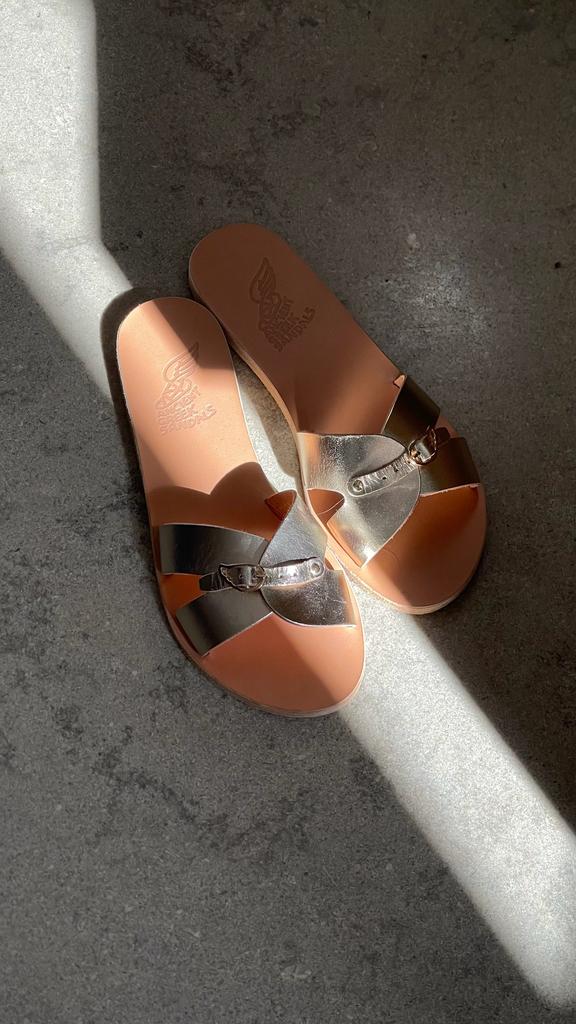 Ancient greek sandals золотые, 40