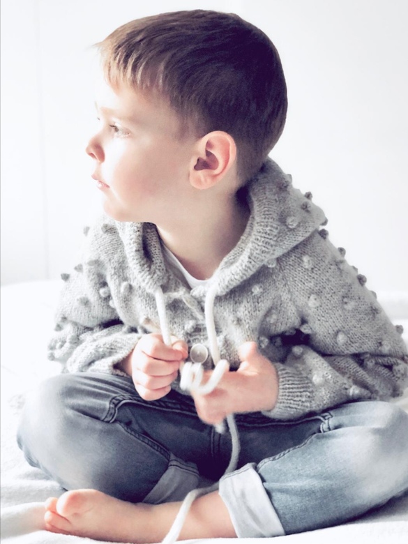 Кардиган с капюшоном Попкорн