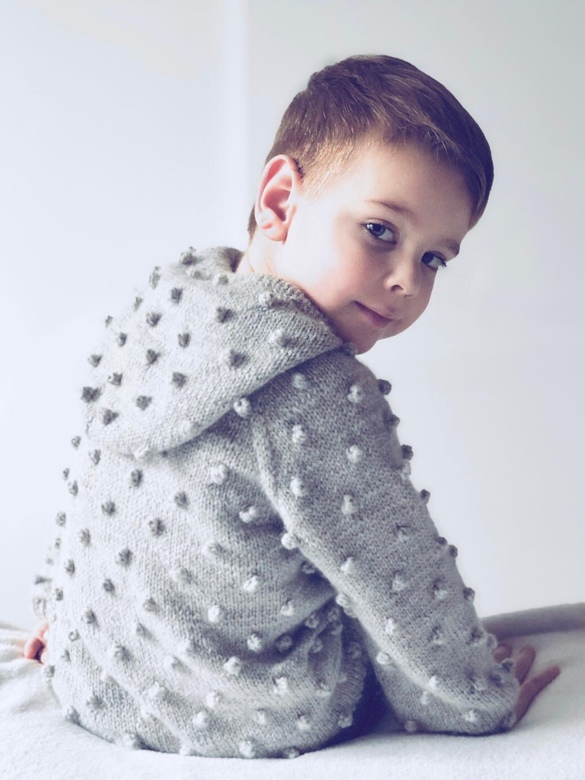 Кардиган с капюшоном Попкорн