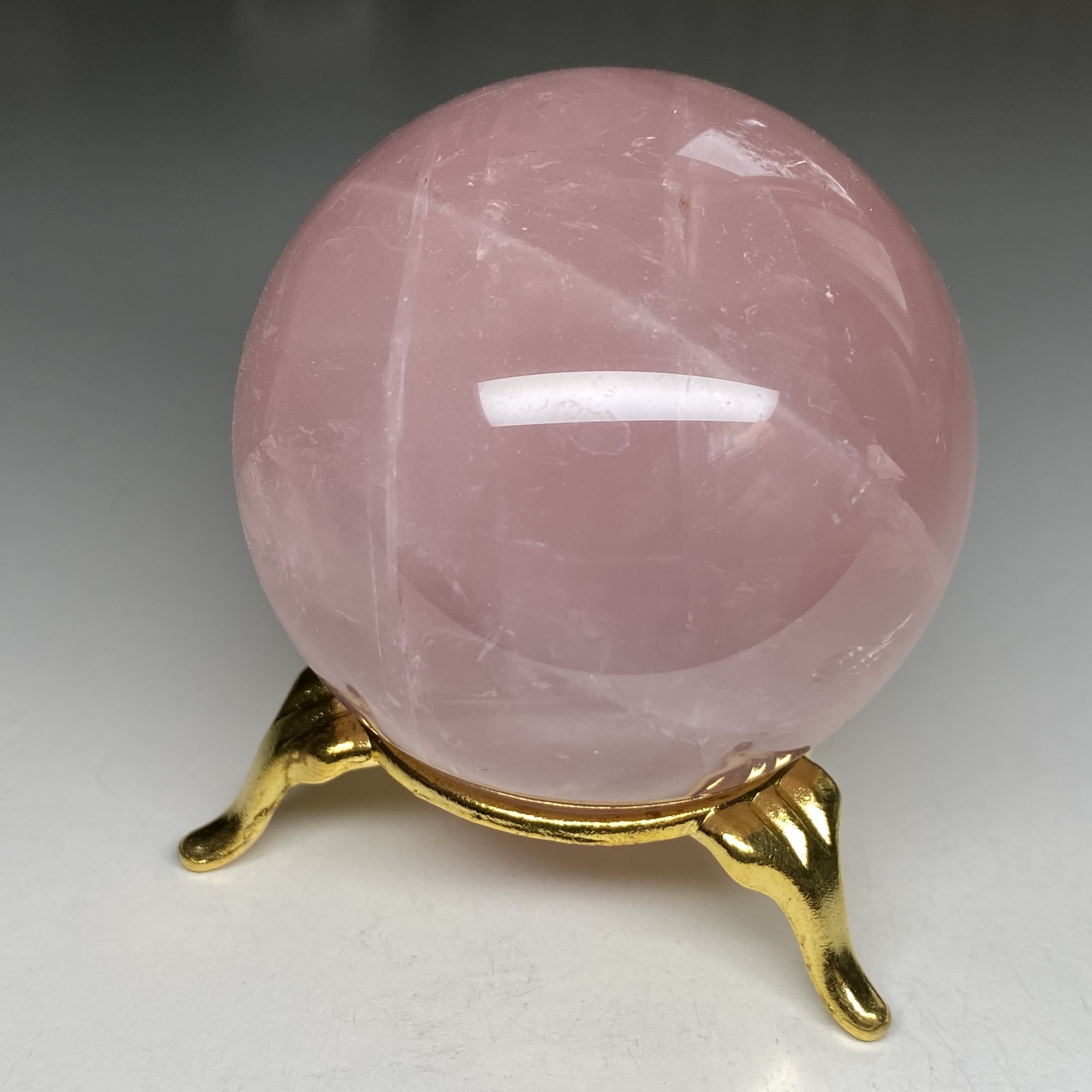 Подставка для шарика (золотистая)