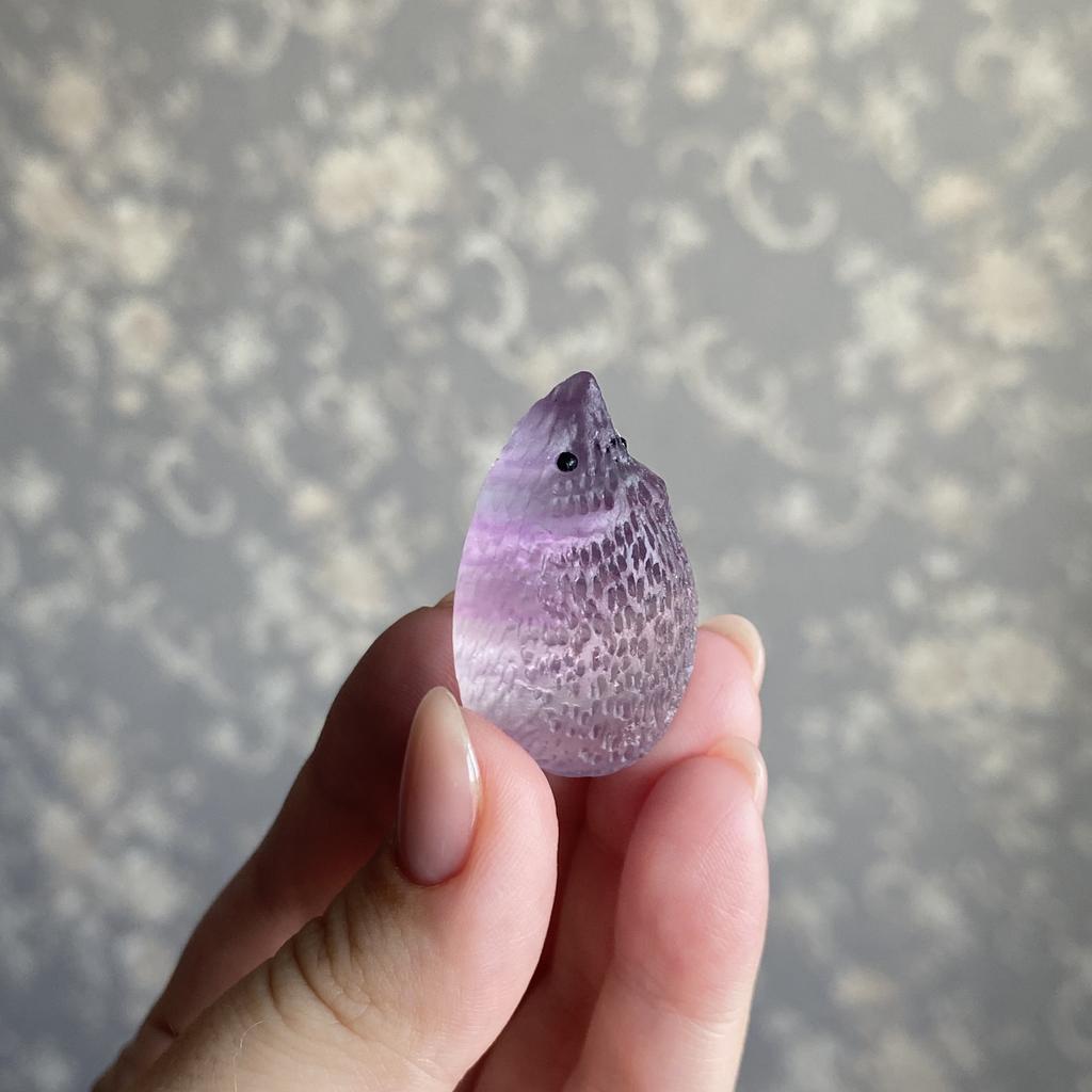 Ёжик из флюорита