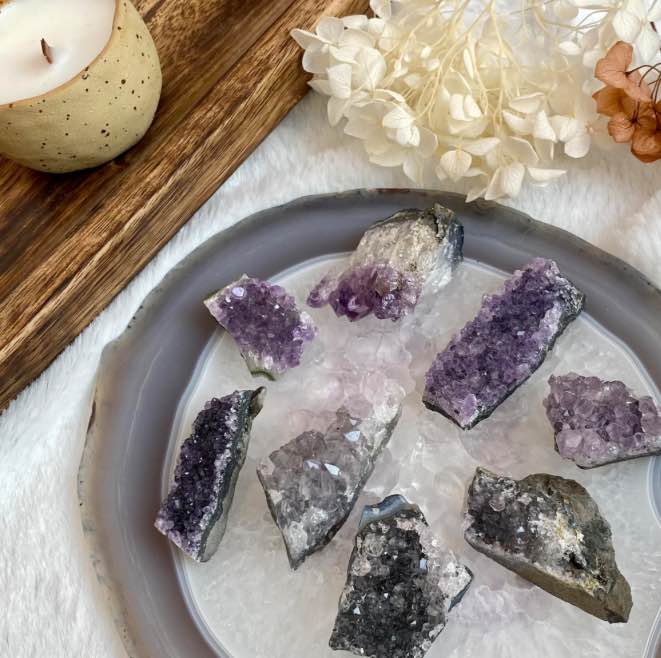 Друзы аметиста