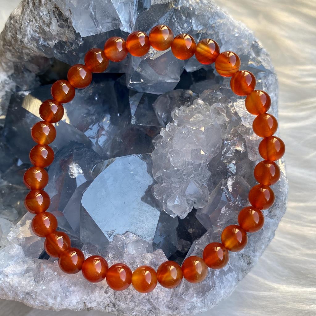 Браслет из сердолика