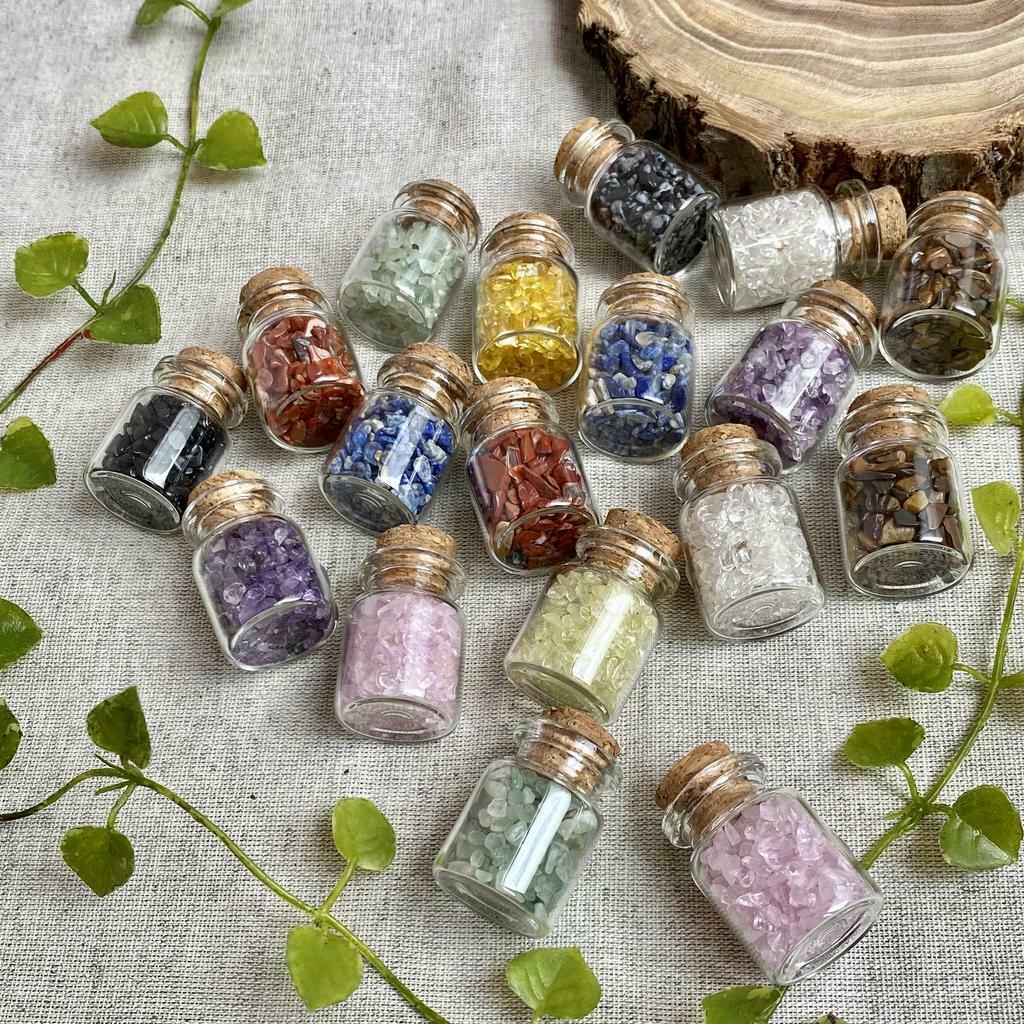 Баночки с минералами