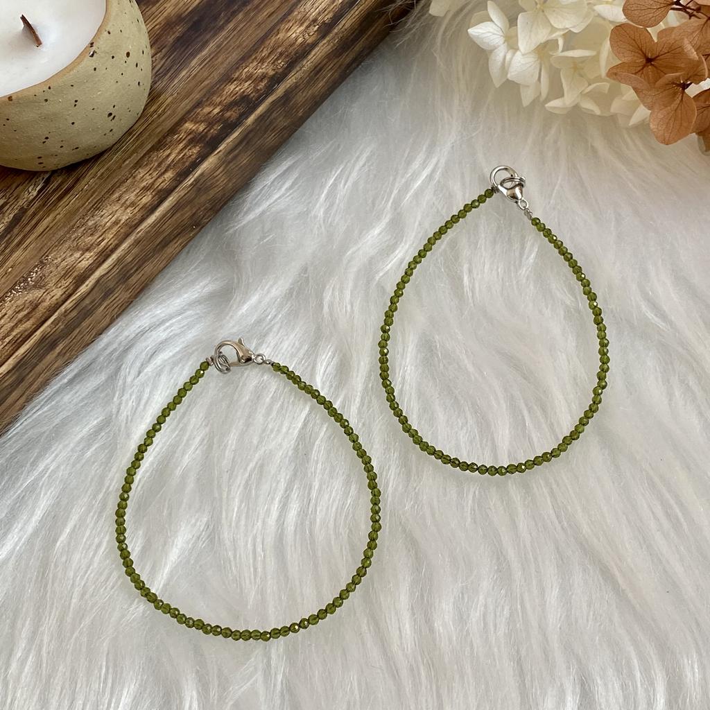 Браслет из хризолита