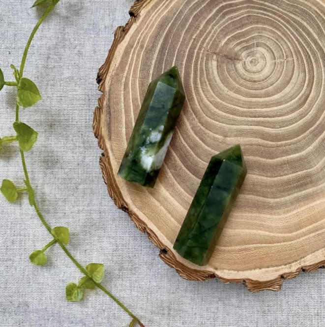 Кристалл из змеевика