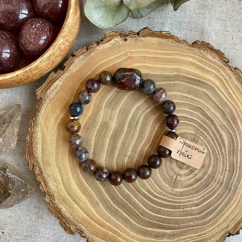 Драконий хребет <питерсит  · яшма "кровь дракона" · гематит>