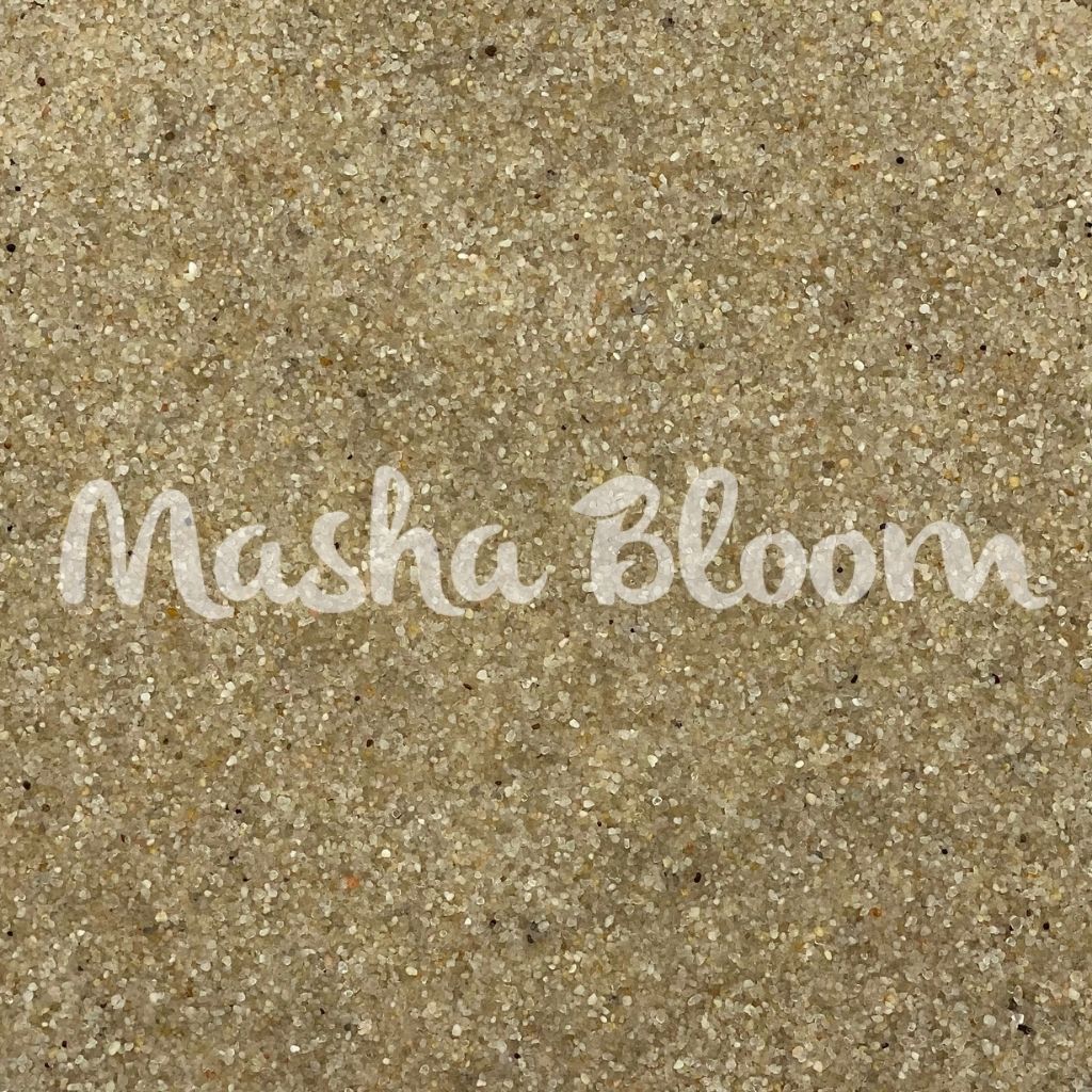 Грунт Masha Bloom для аквариума светлый бежевый 0.5-1 мм