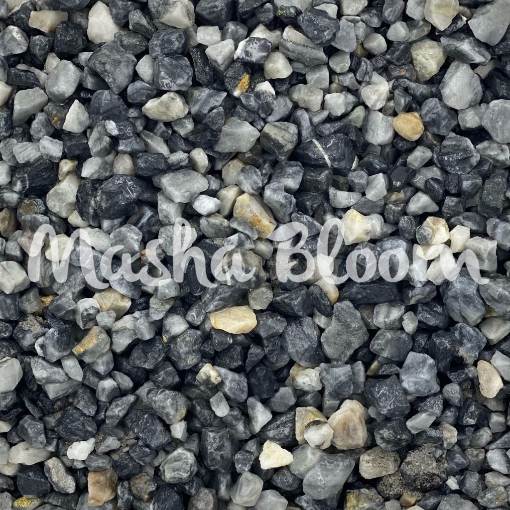 Грунт Masha Bloom для аквариума серый 5-10 мм