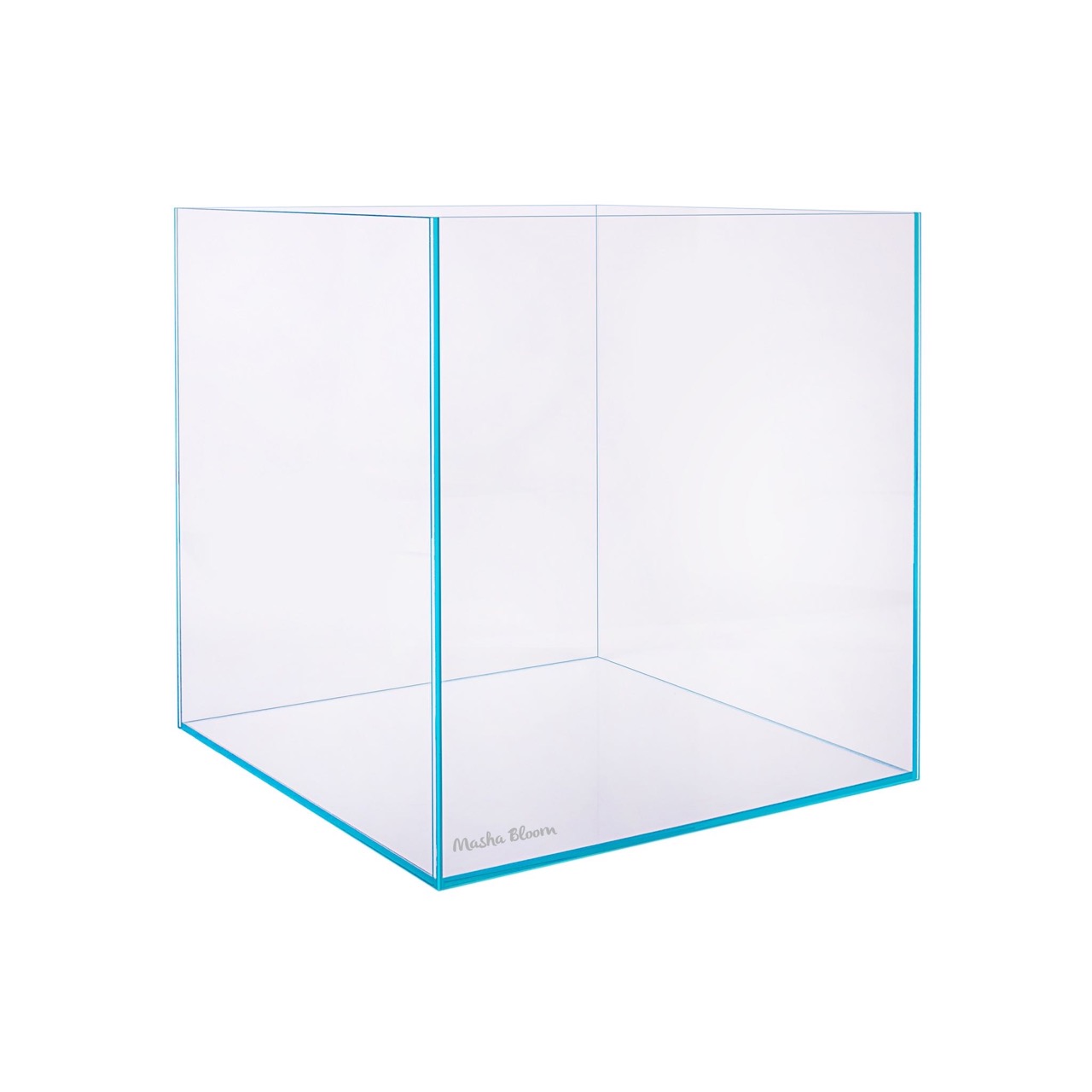 Аквариум Masha Bloom Crystalline White 90л (45х45х45h см). Стекло Optiwhite