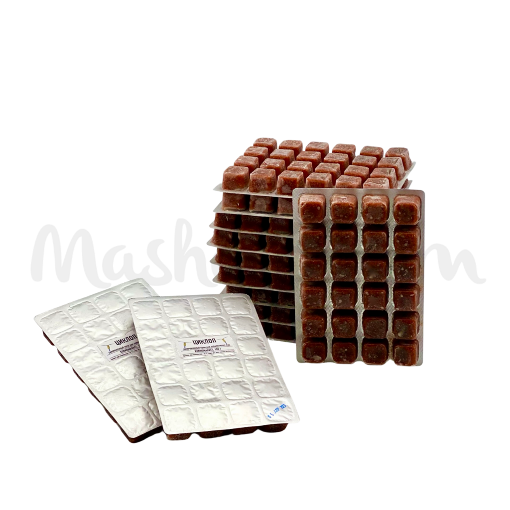 Замороженный корм KORMO MARKET Циклоп блистер 100 гр