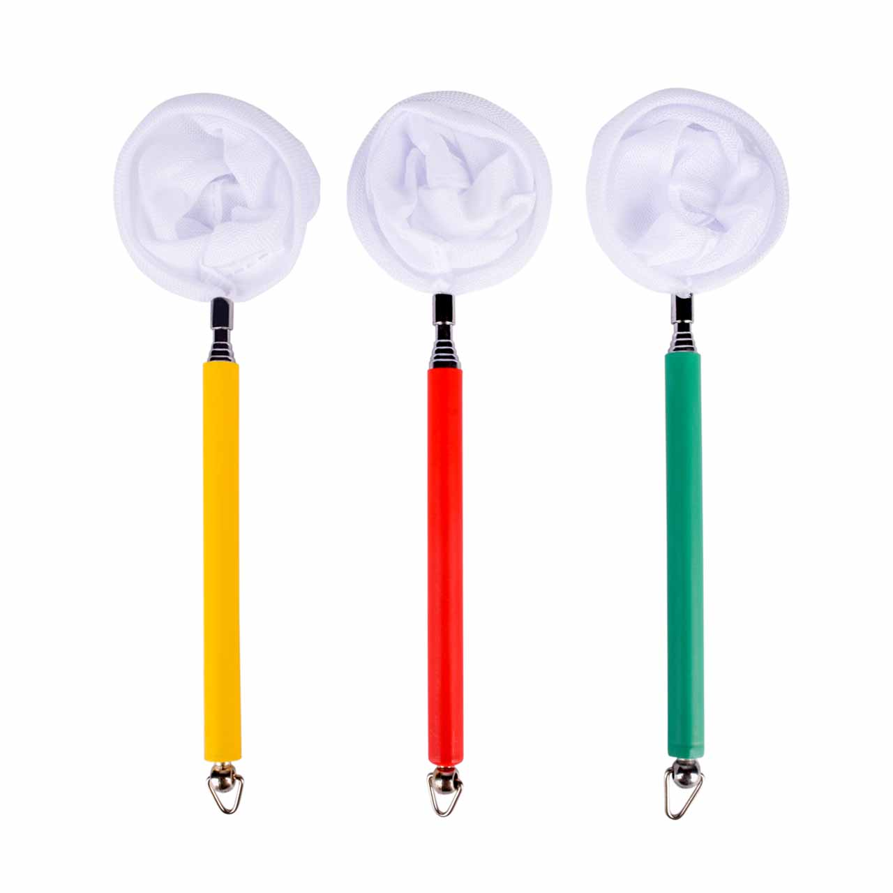 Сачок для креветок круглый телескопический Ø5 см (ручка до 50 см)