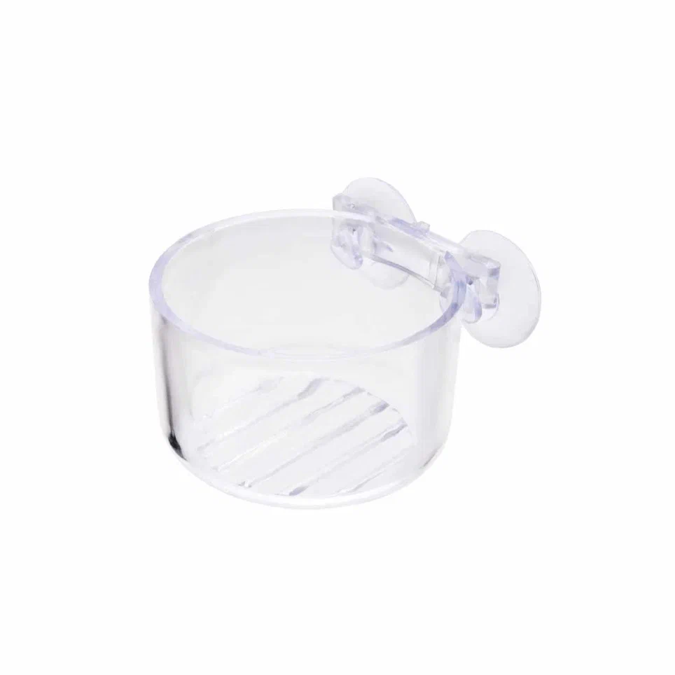 Кормушка (живой корм) на присоске большая, акрил