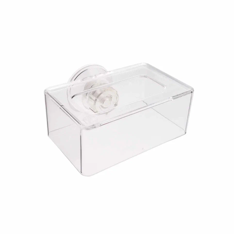 Кормушка прямоугольная на присоске S (акрил)