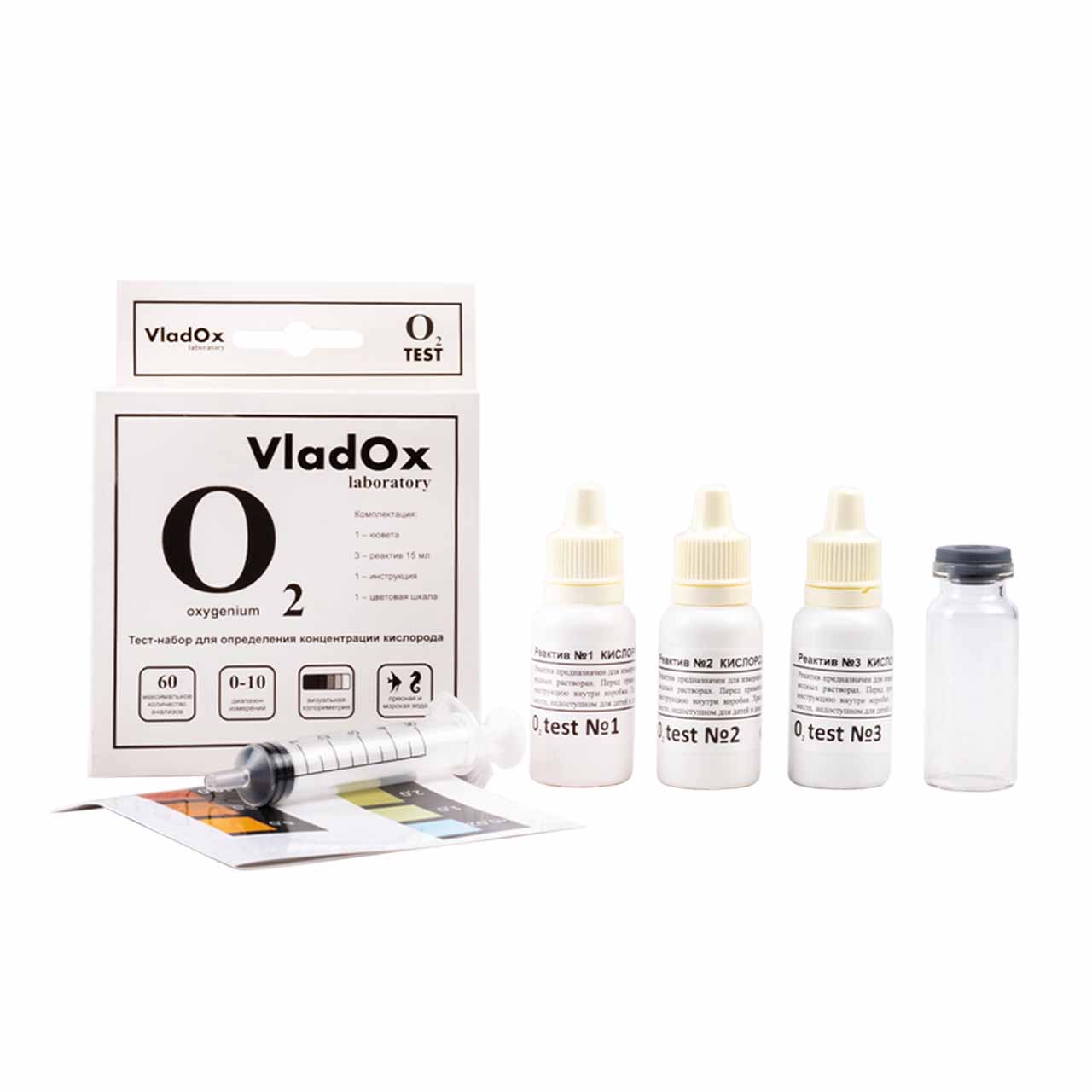 Тест VladOx O2 (кислород)