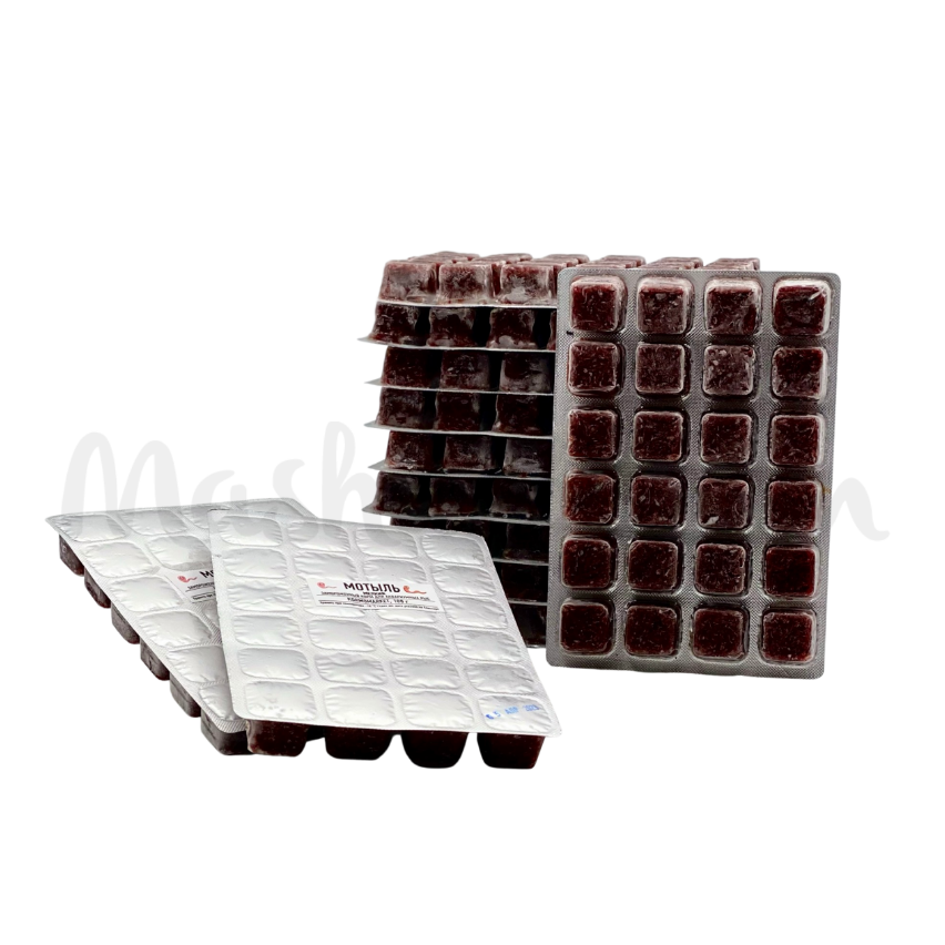 Корм для рыб KORMOMARKET Мотыль средний 100 г (заморозка)