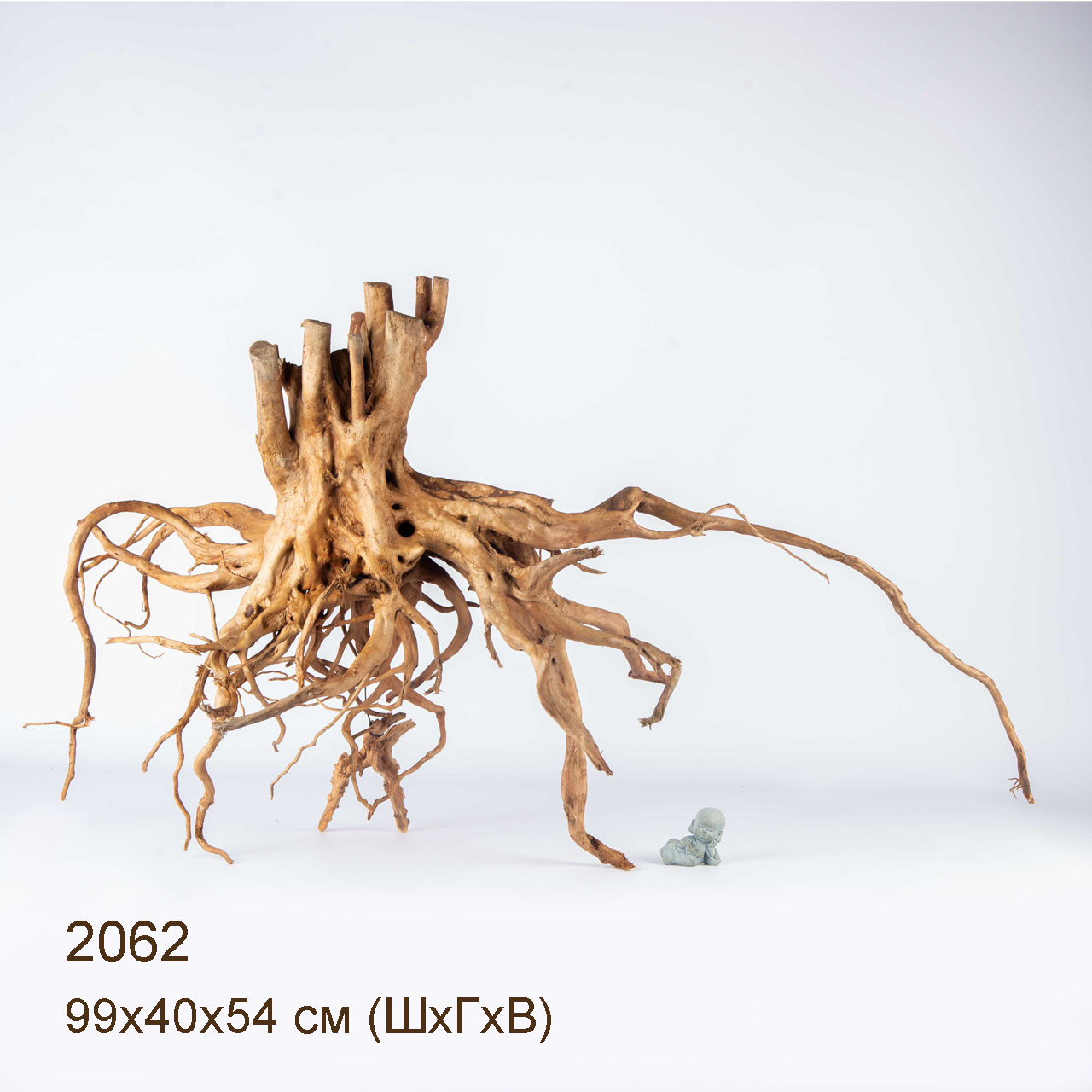 Коряга MASHA BLOOM Пенёчек с корнями 2062