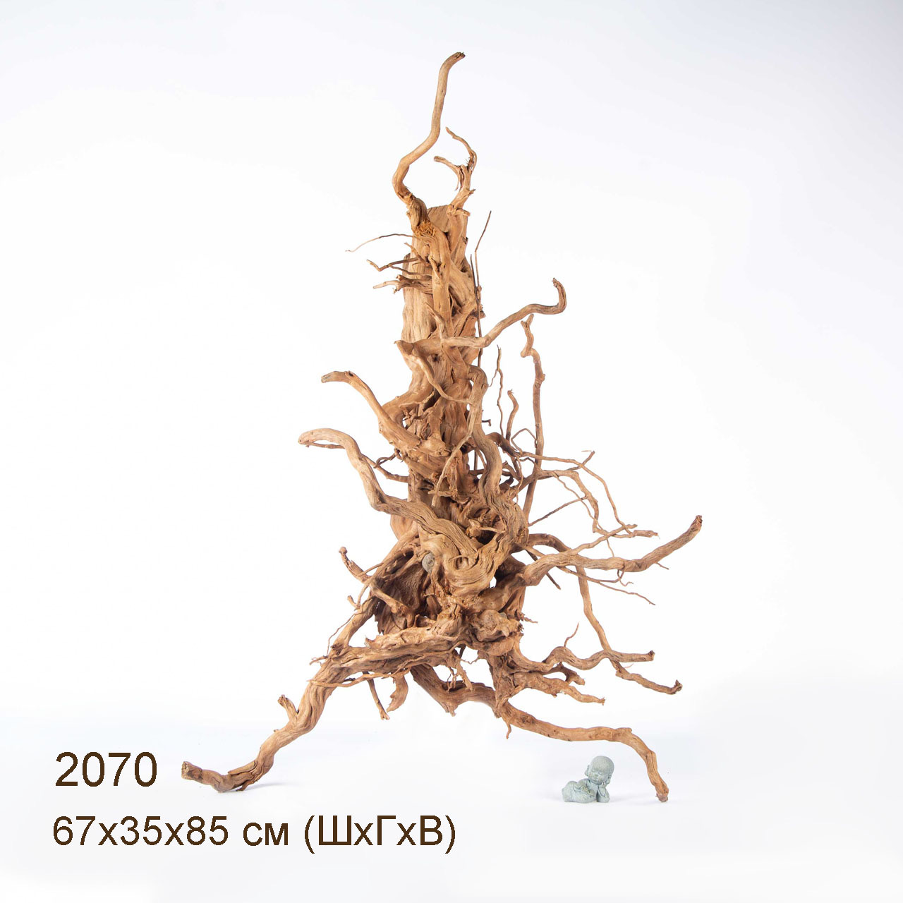 Коряга MASHA BLOOM Пенёчек с корнями 2070