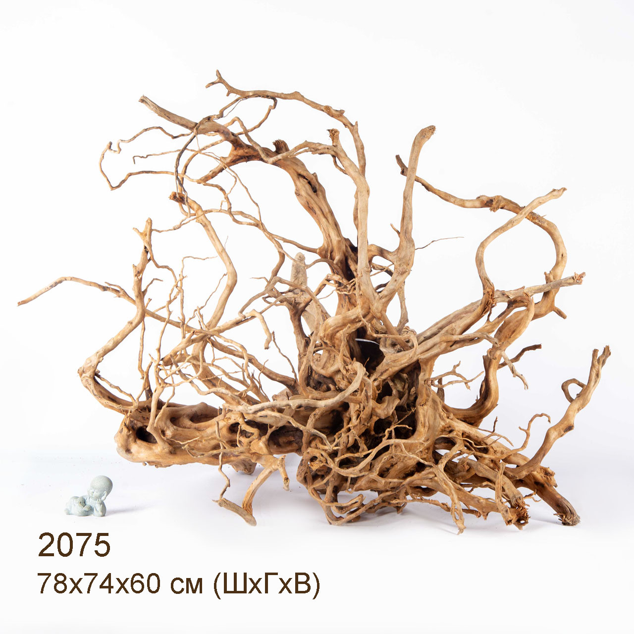 Коряга MASHA BLOOM Пенёчек с корнями 2075