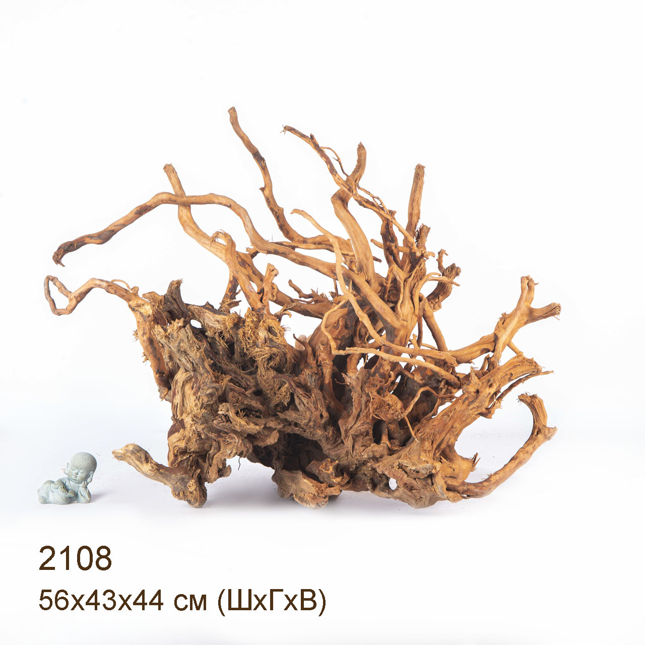 Коряга MASHA BLOOM Пенёчек с корнями 2108