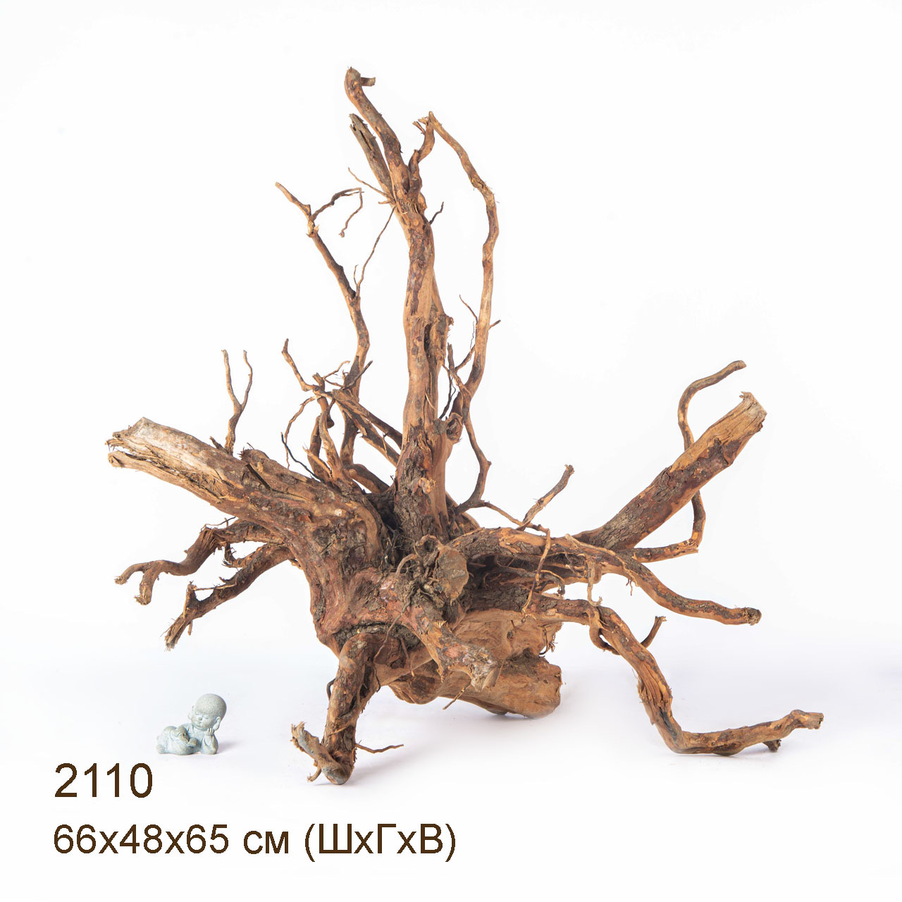 Коряга MASHA BLOOM Пенёчек с корнями 2110