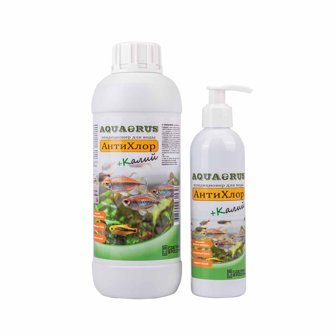 Кондиционер AQUAERUS АнтиХлор + Калий