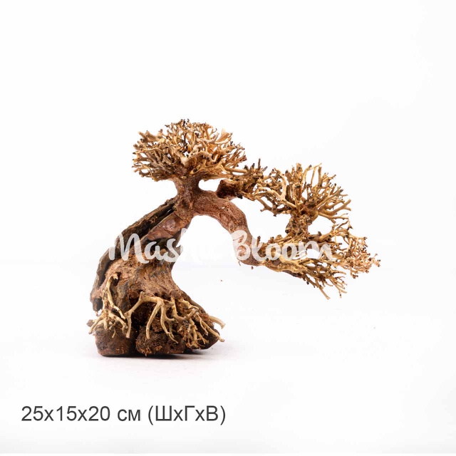 Декорация MASHA BLOOM Дерево Бонсай Изгиб (вправо)