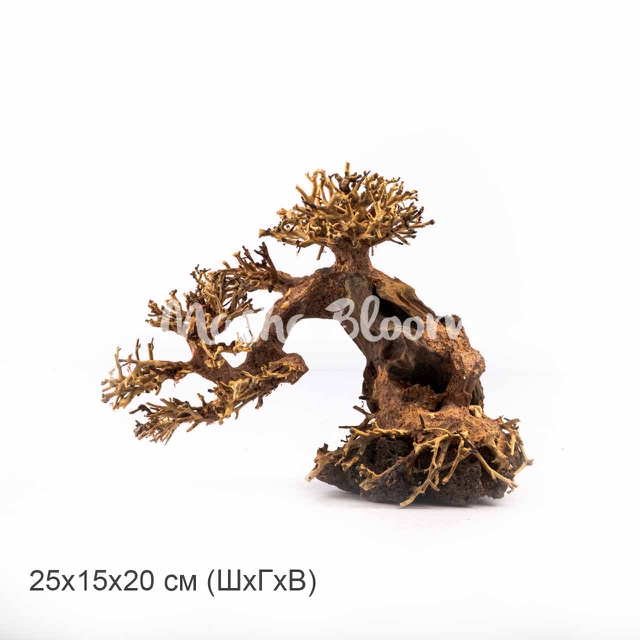 Декорация MASHA BLOOM Дерево Бонсай Изгиб (влево)