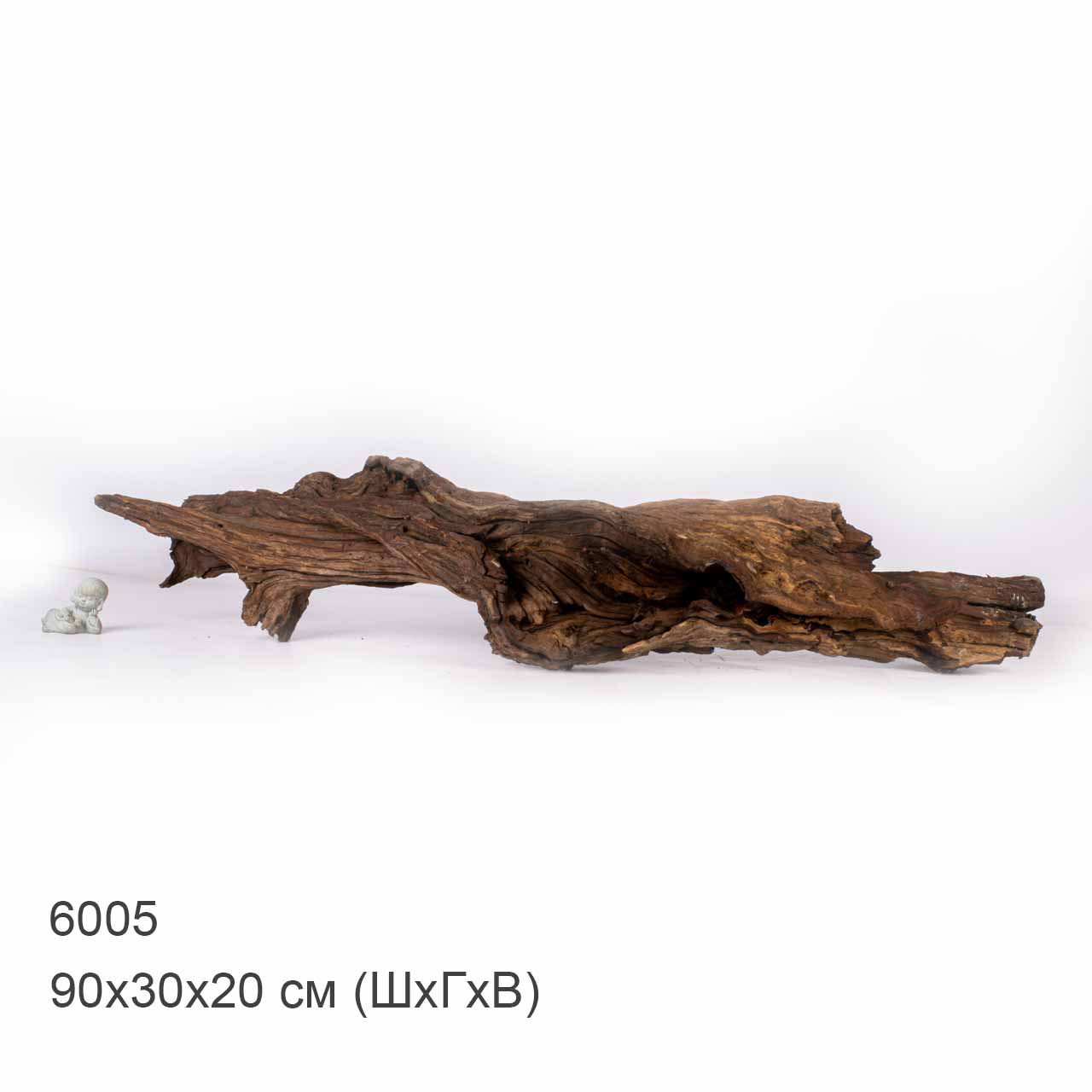 Коряга MASHA BLOOM "Железное дерево" затонувшая мангровая отборная 6005