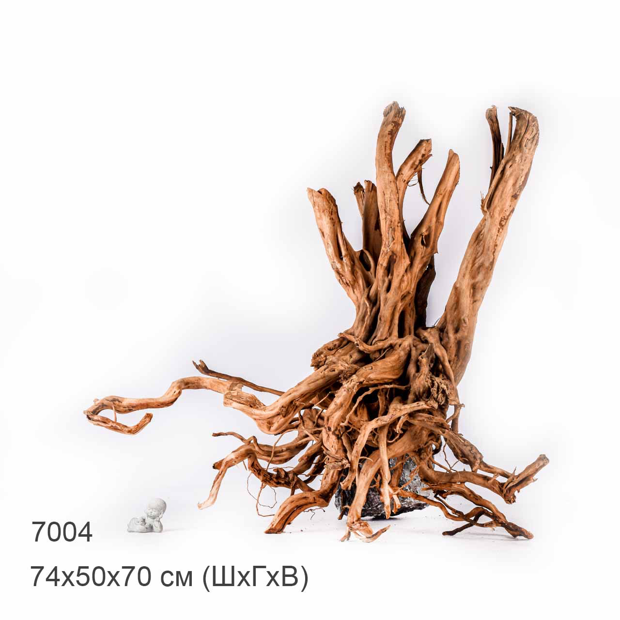 Коряга MASHA BLOOM Пенёчек с корнями 7004