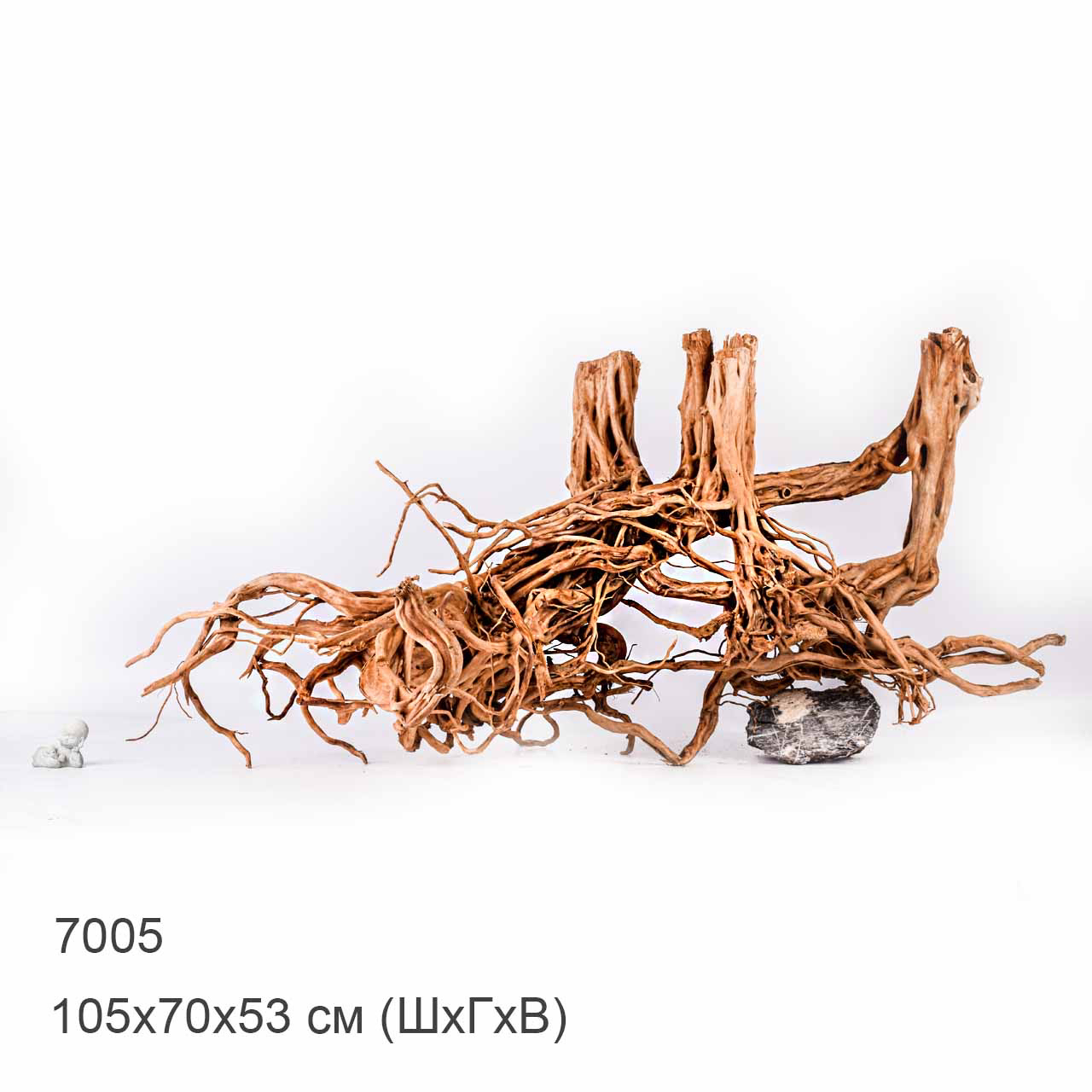 Коряга MASHA BLOOM Пенёчек с корнями 7005