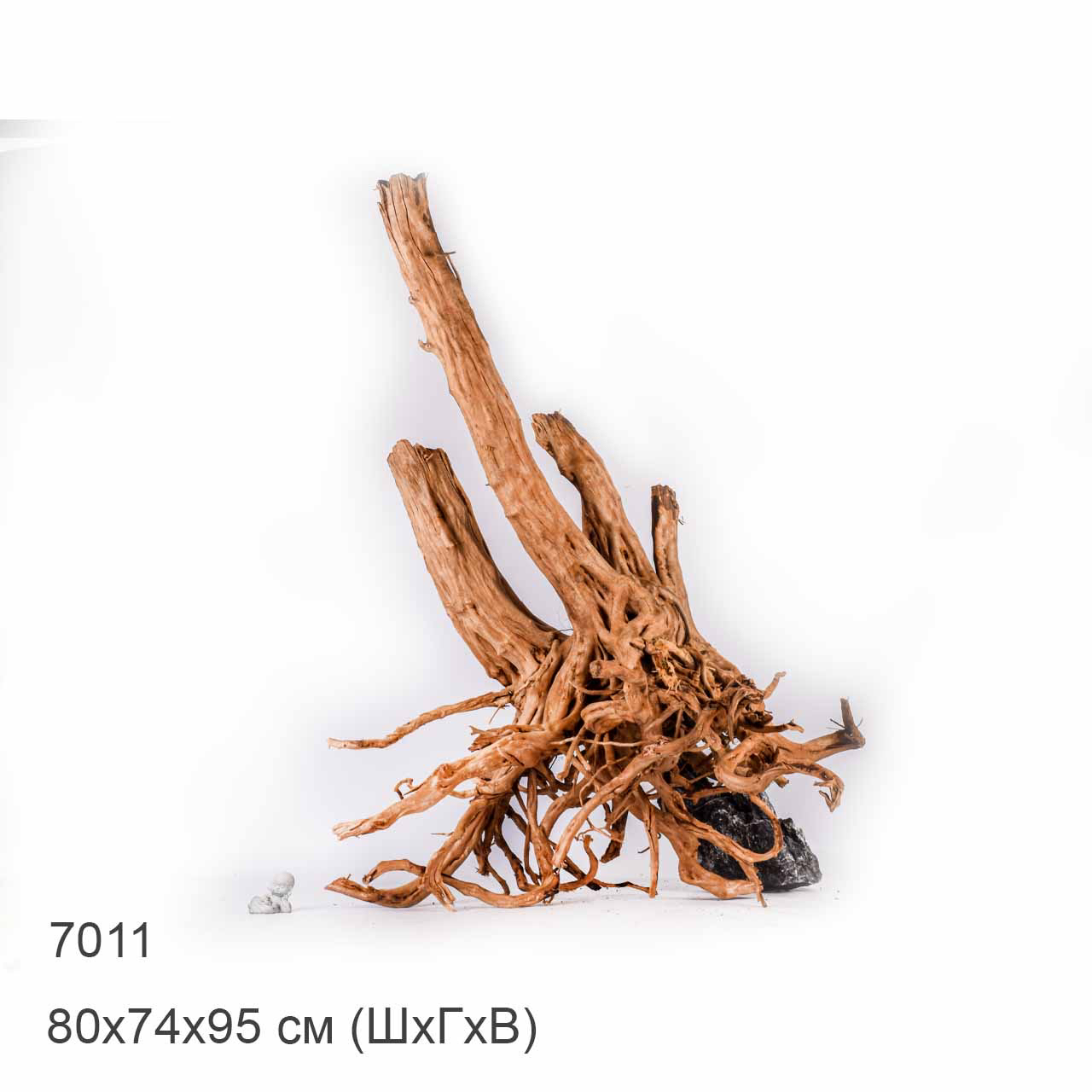 Коряга MASHA BLOOM Пенёчек с корнями 7011