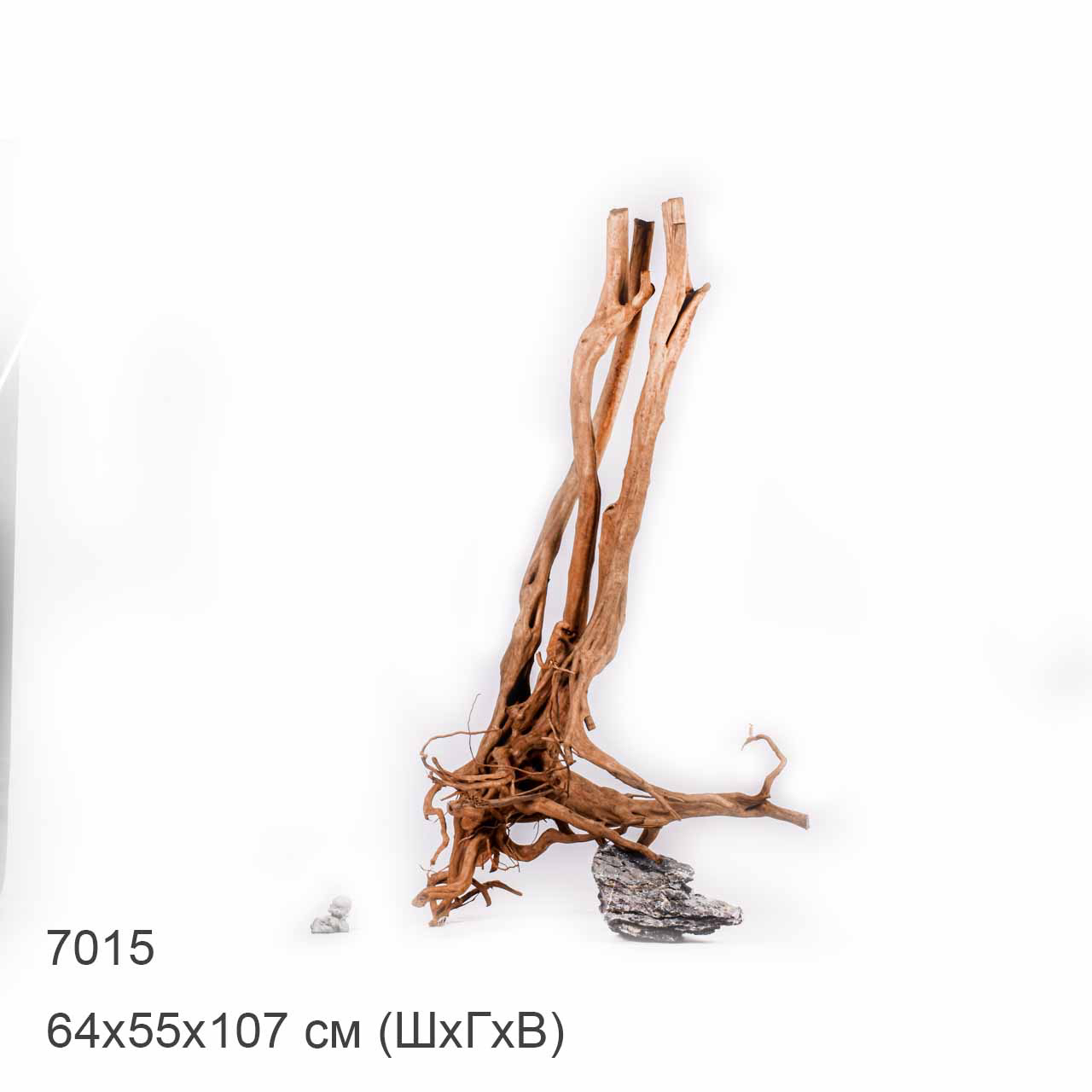 Коряга MASHA BLOOM Пенёчек с корнями 7015