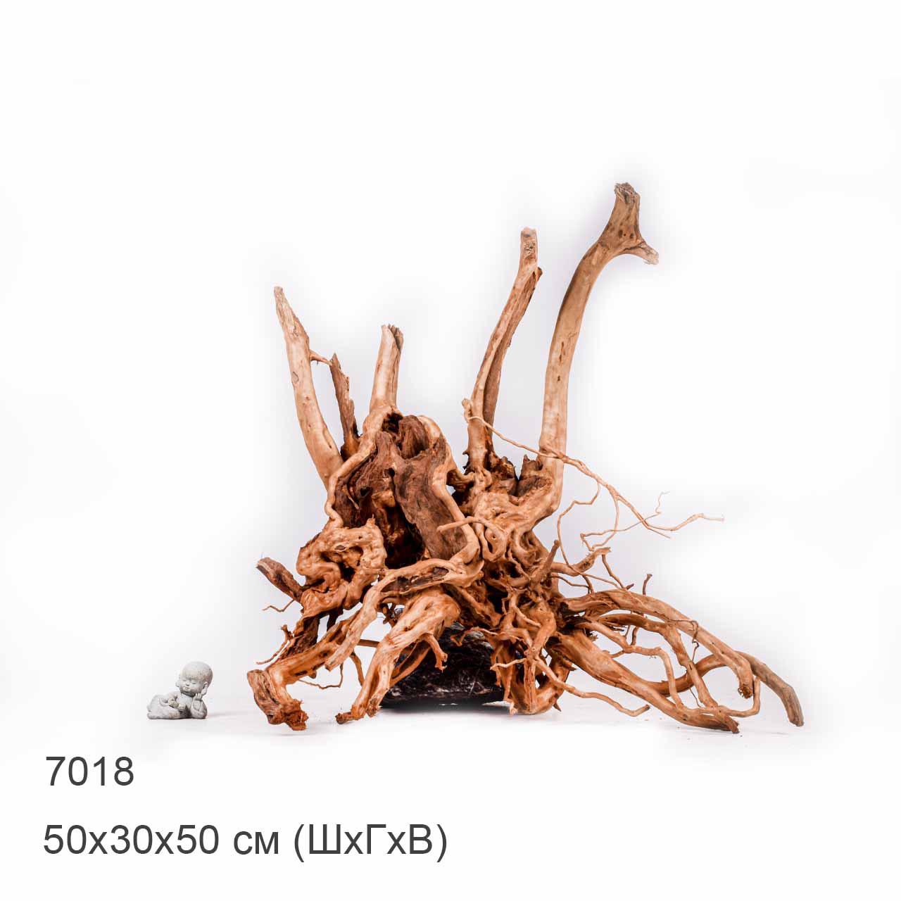 Коряга MASHA BLOOM Пенёчек с корнями 7018