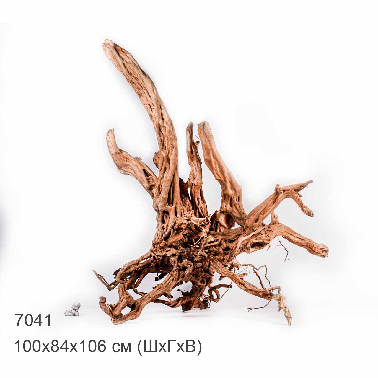 Коряга MASHA BLOOM Пенёчек с корнями 7041