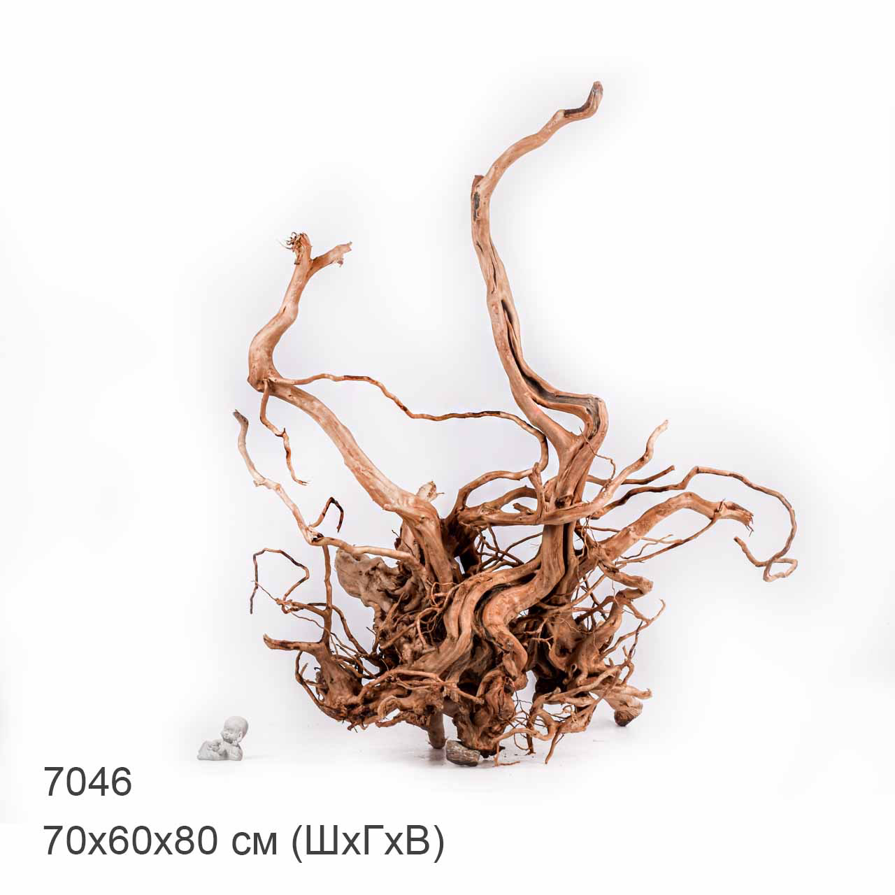 Коряга MASHA BLOOM Пенёчек с корнями 7046