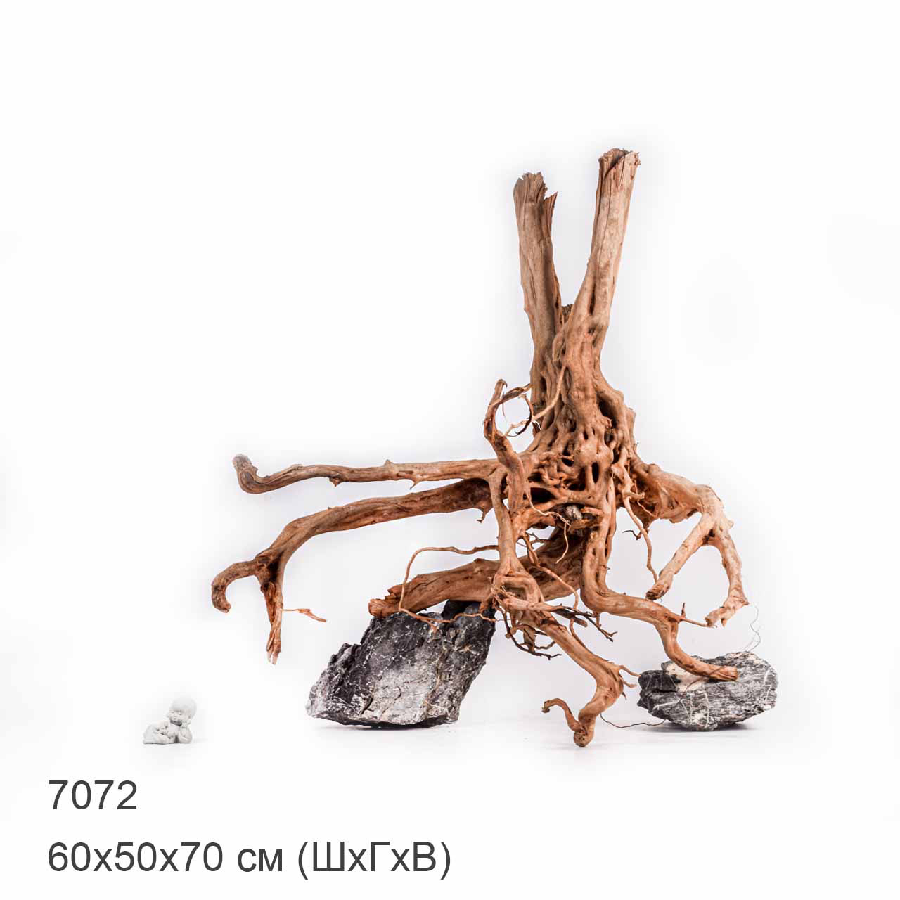 Коряга MASHA BLOOM Пенёчек с корнями 7072