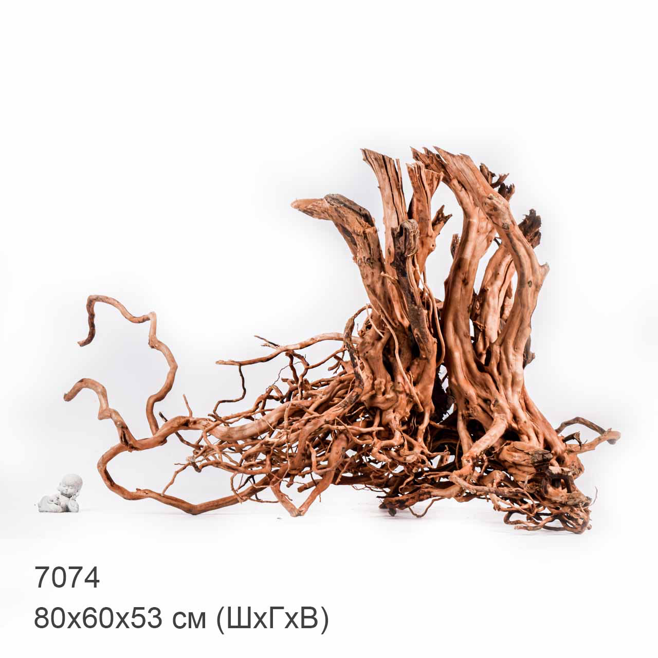 Коряга MASHA BLOOM Пенёчек с корнями 7074