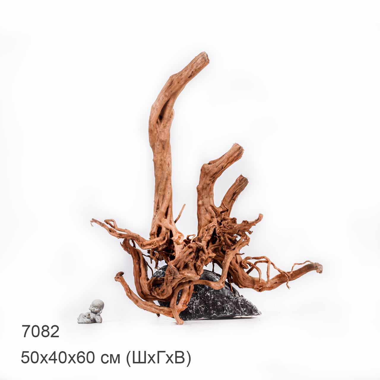 Коряга MASHA BLOOM Пенёчек с корнями 7082