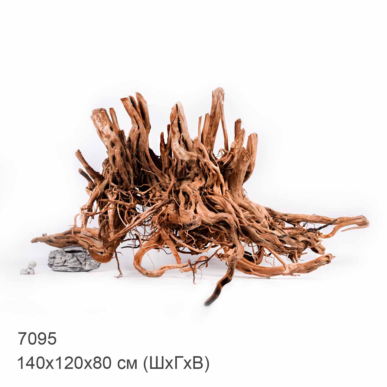 Коряга MASHA BLOOM Пенёчек с корнями 7095