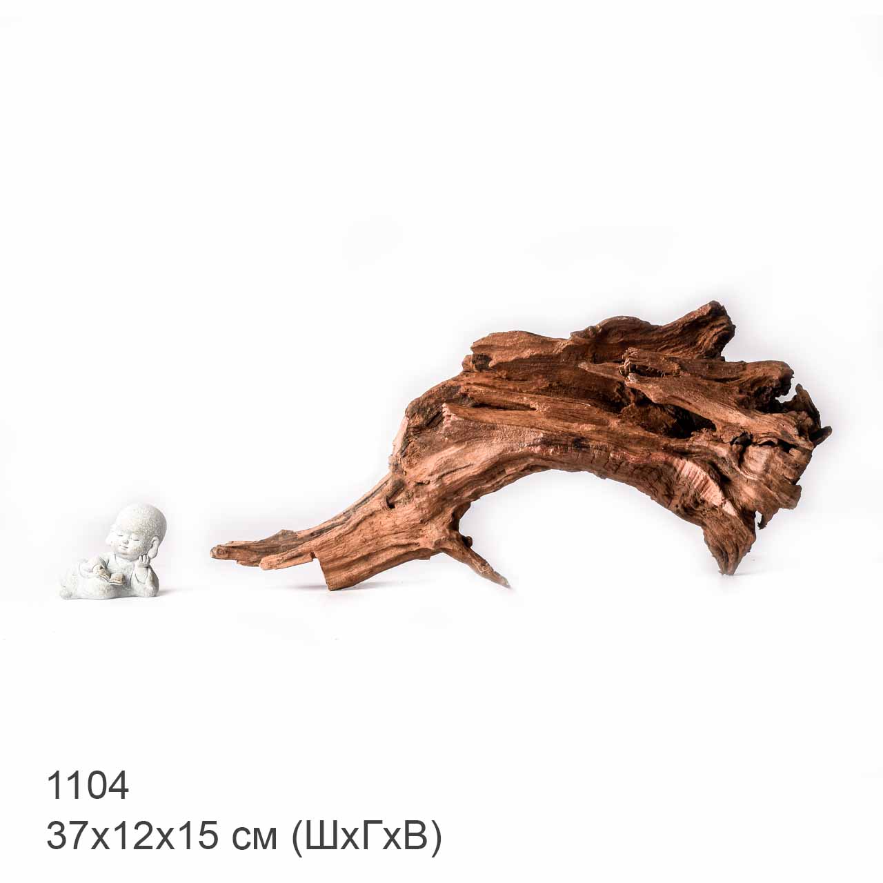 Коряга MASHA BLOOM "Железное дерево" затонувшая мангровая XL - 1104