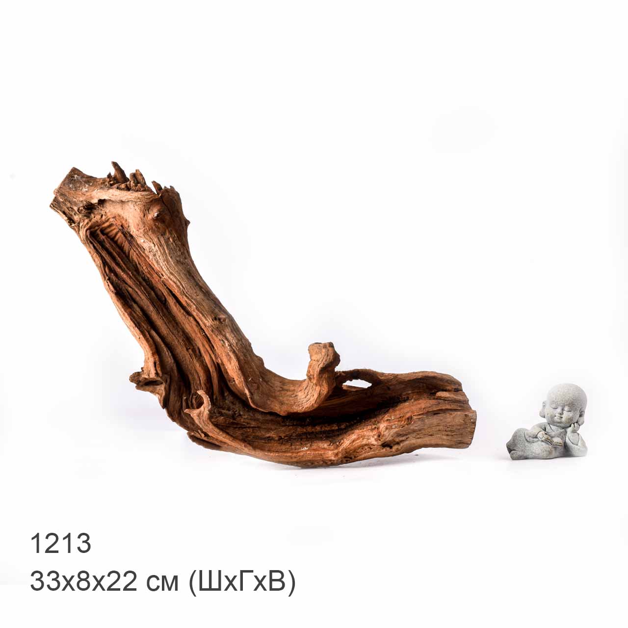 Коряга MASHA BLOOM "Железное дерево" затонувшая мангровая L - 1213