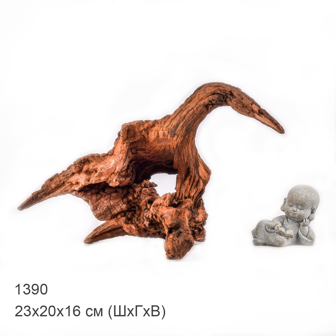 Коряга MASHA BLOOM "Железное дерево" затонувшая мангровая M - 1390