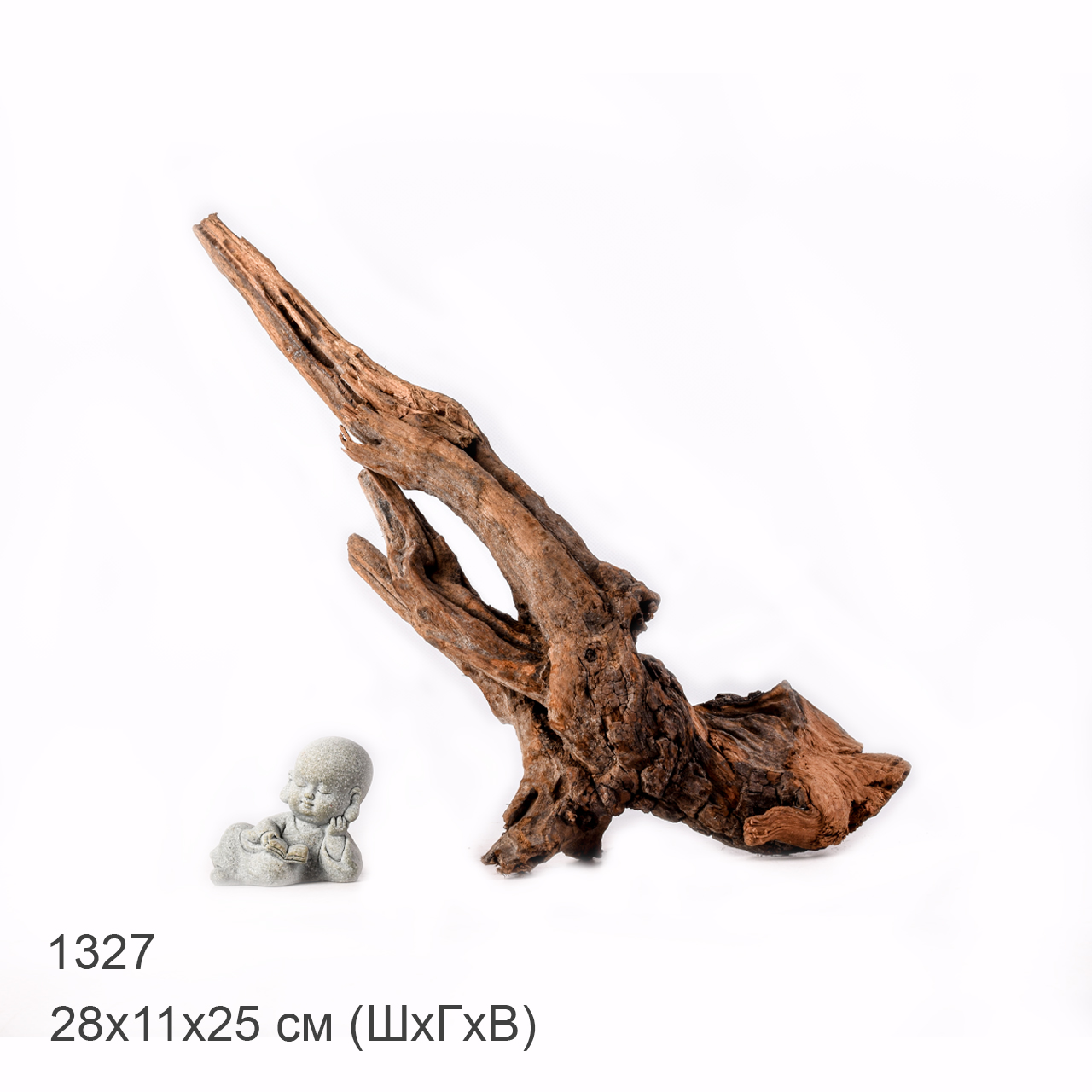 Коряга MASHA BLOOM "Железное дерево" затонувшая мангровая M - 1327